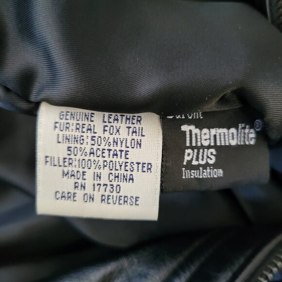 Vintage Field Gear Genuine Leather Jacket, Men’s M, Black, Mid Length, Heavy - Picture 5 of 8